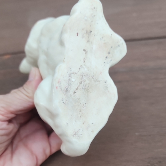 Ceramic Dog Planter - Cream - Picture 5 of 5